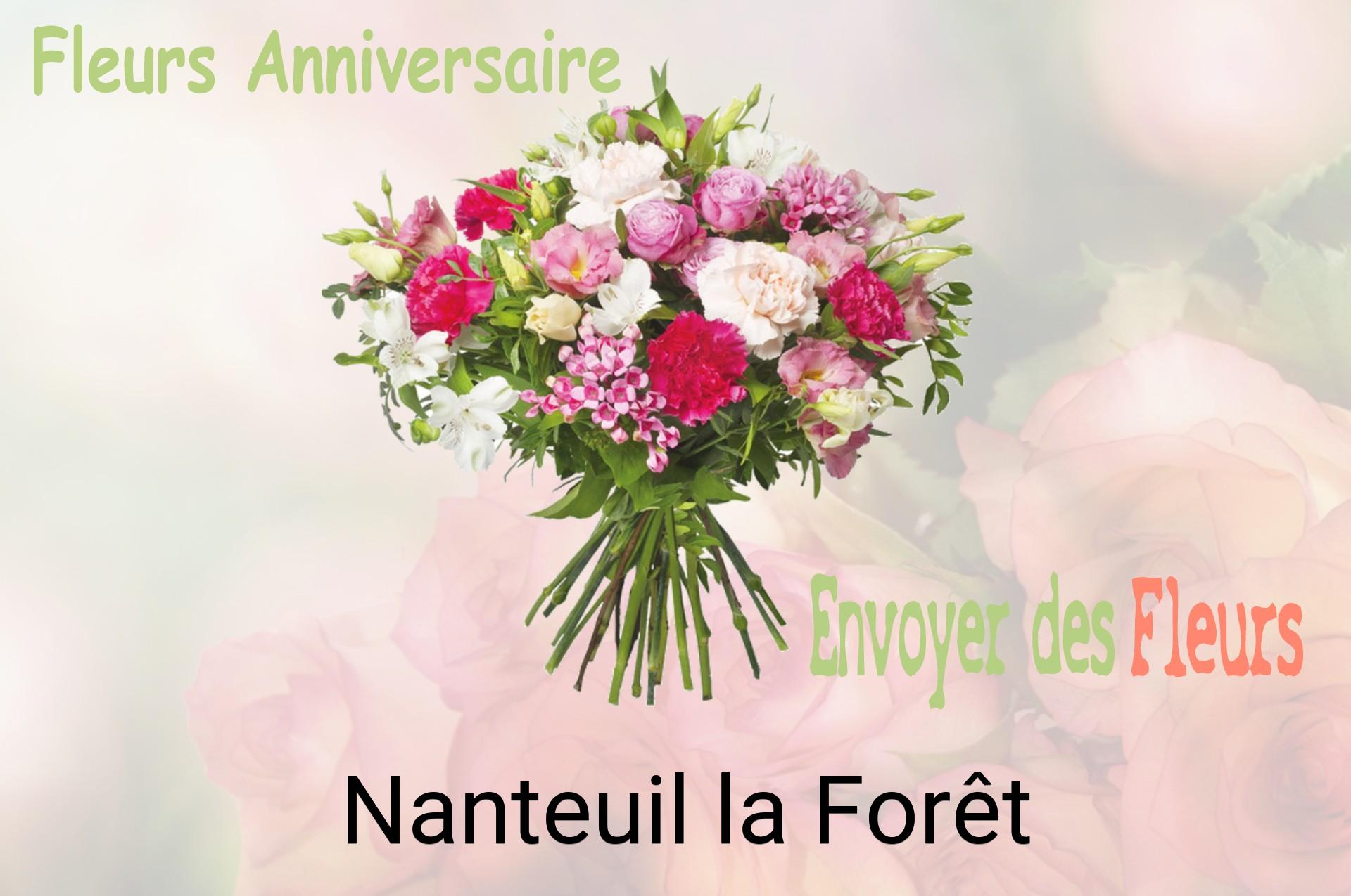 Bouquet de fleurs d’anniversaire livré à Nanteuil-la-Forêt
